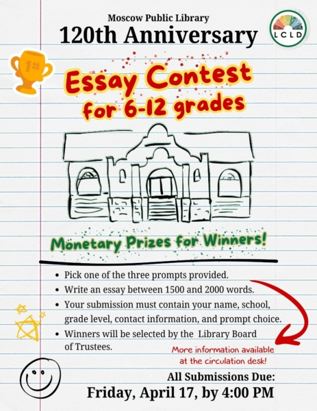 120th Anniversary Essay Contest Flyer