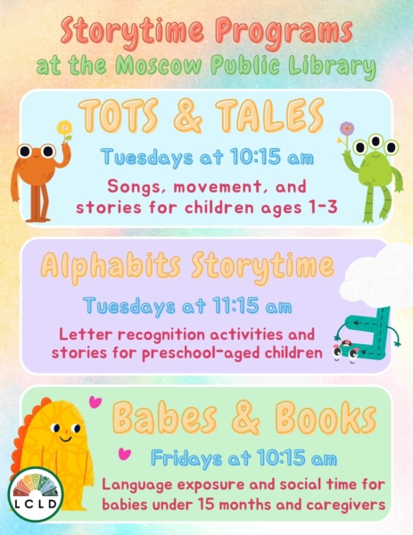 Moscow Public Library Storytime Programs