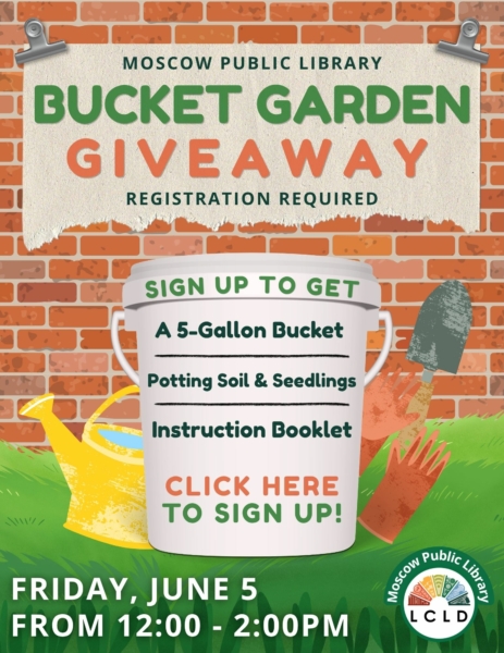 Bucket Garden Giveaway Click here to sign up