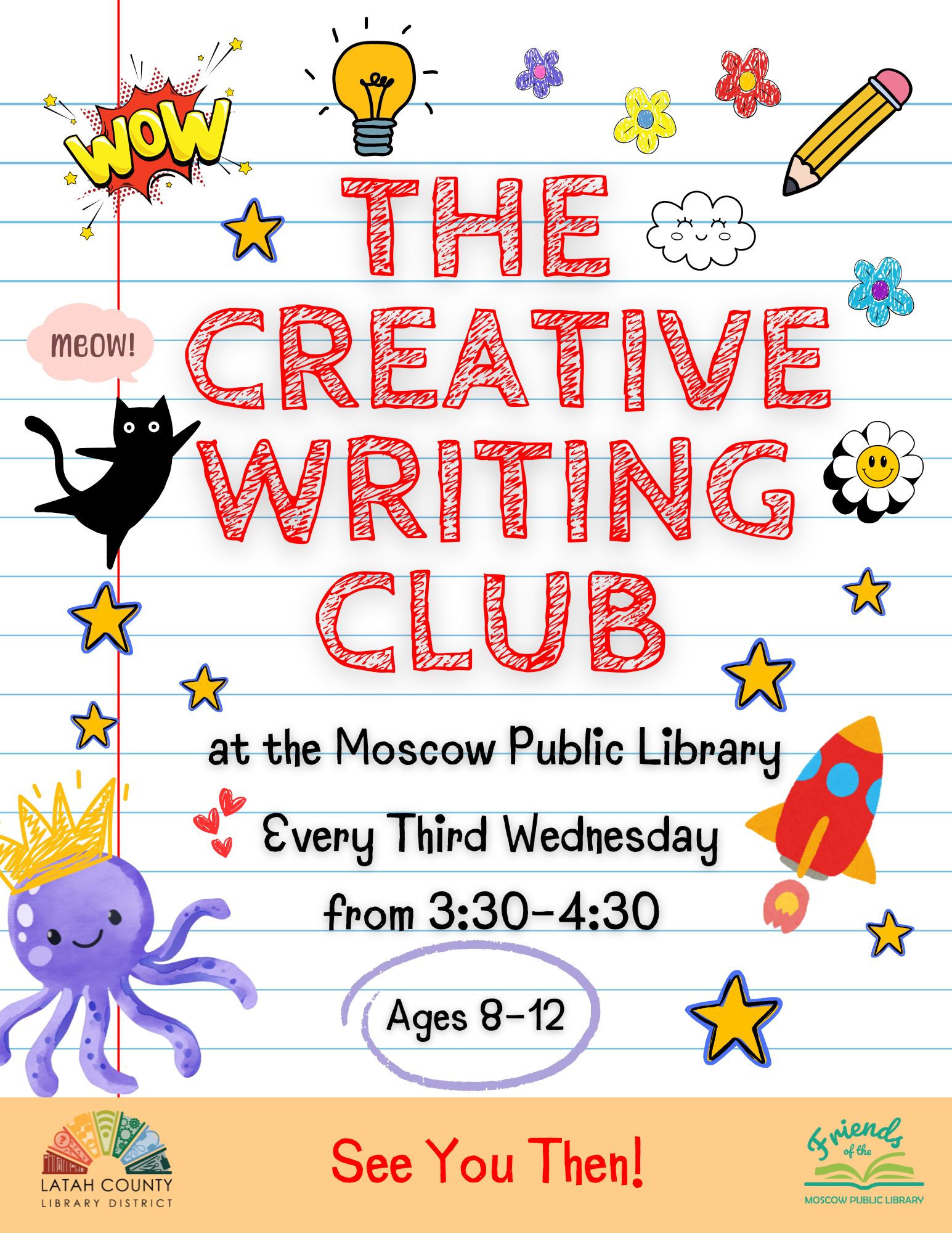 Creative Writing Club Flyer