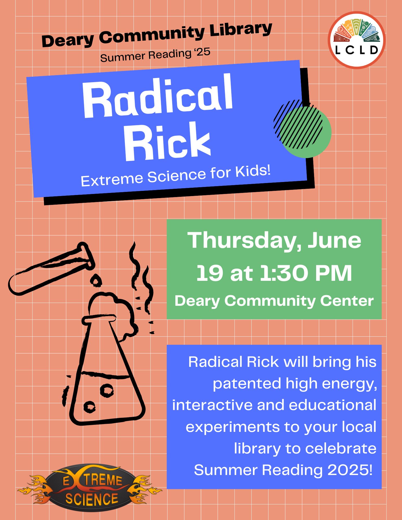 Deary Radical Rick Thursday June 19 at 1:30 PM