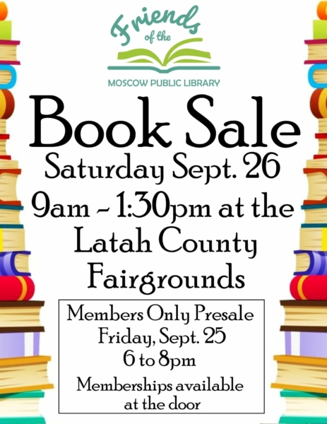 Fall Book Sale 2026 Vert Flyer