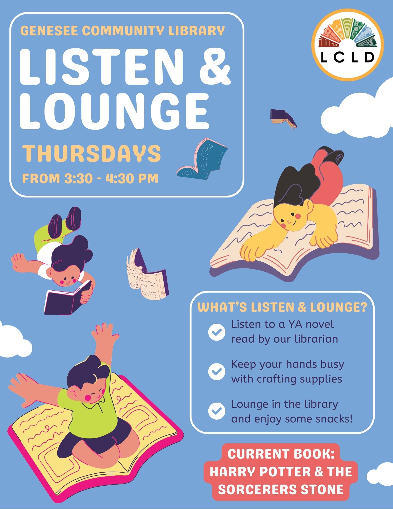 Genesee Listen and Lounge Flyer