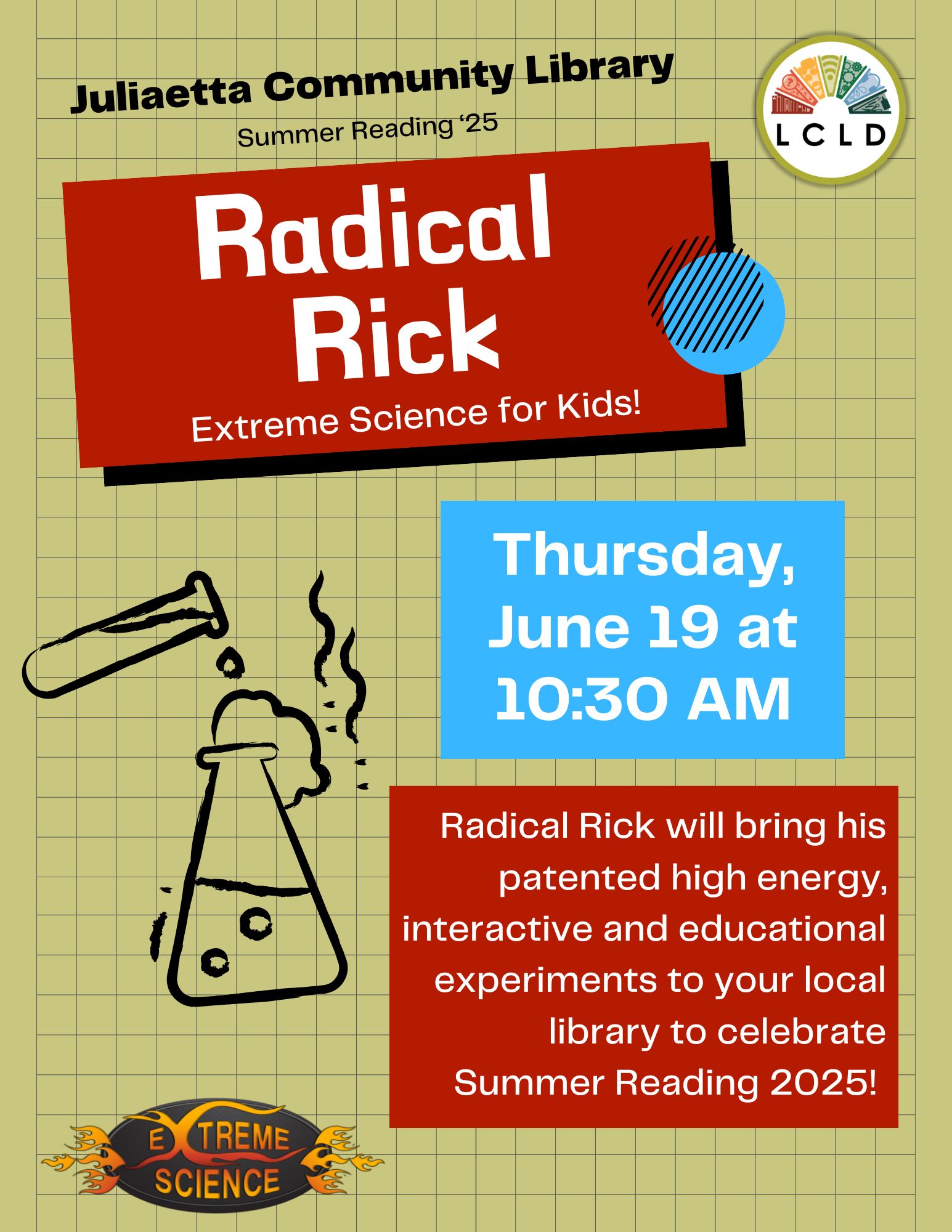 Juliaetta Radical Rick Thursday, June 19 at 10:30 AM