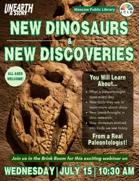 New Dinosaurs & New Discoveries Flyer