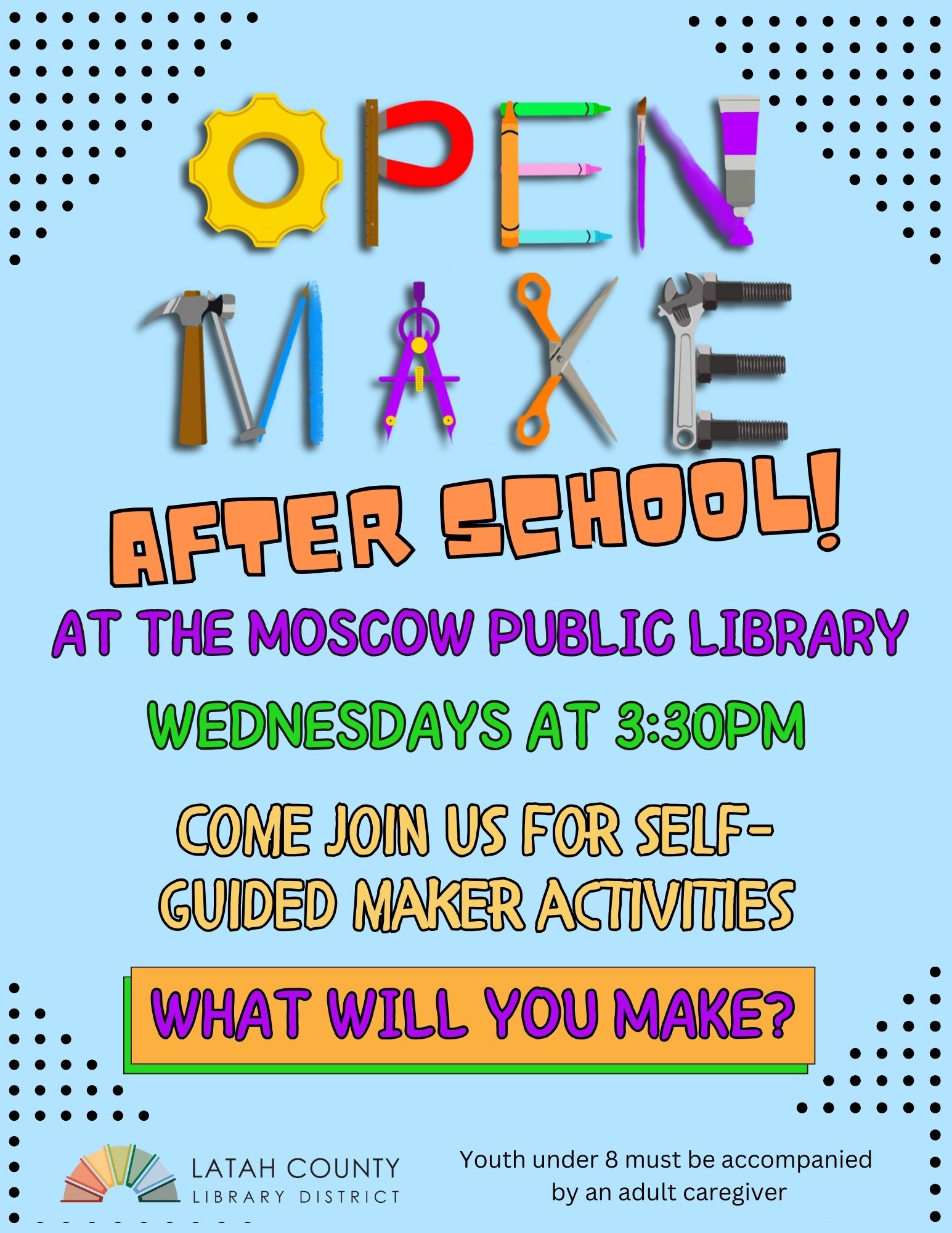 Open Make – Weekly Flyer