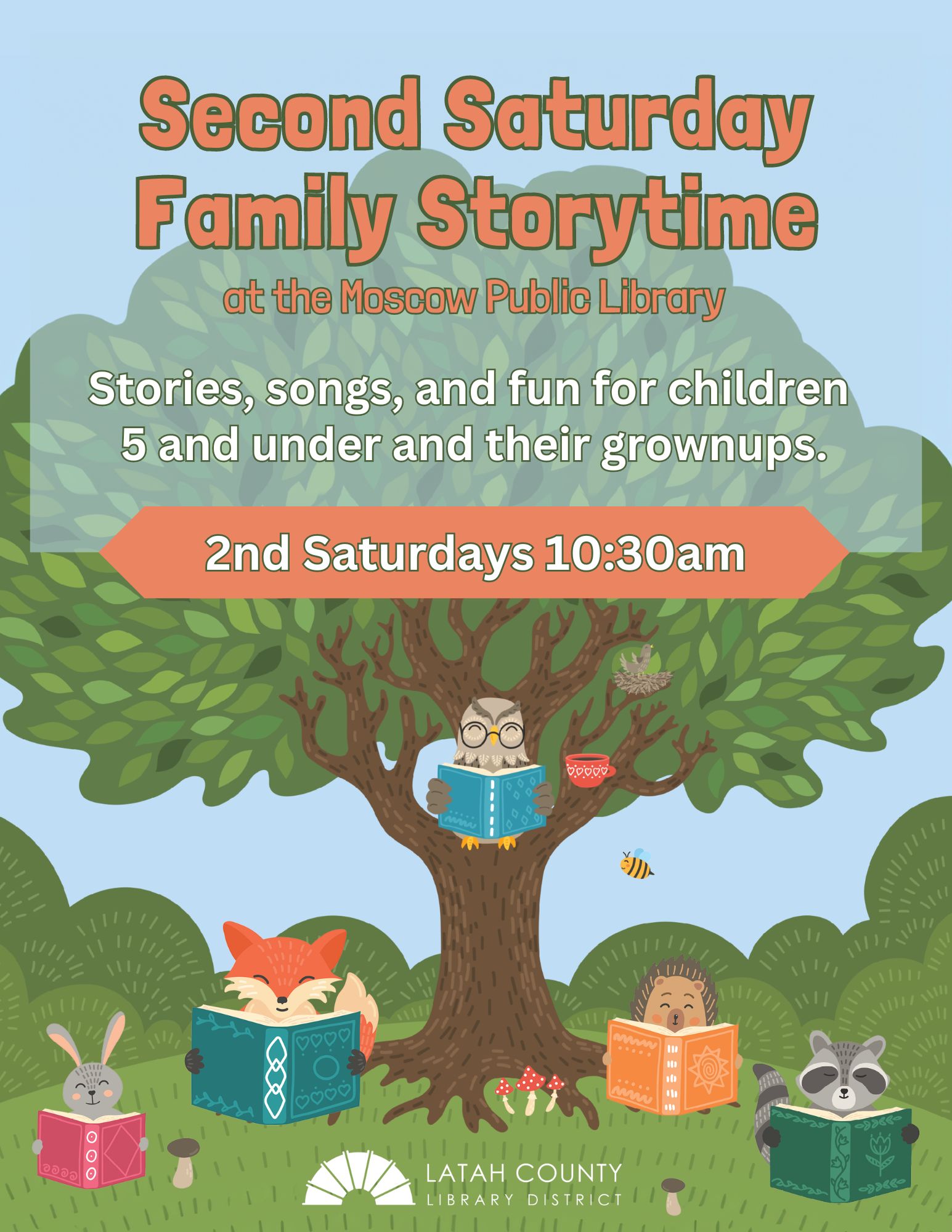 Second Saturday Family Storytime