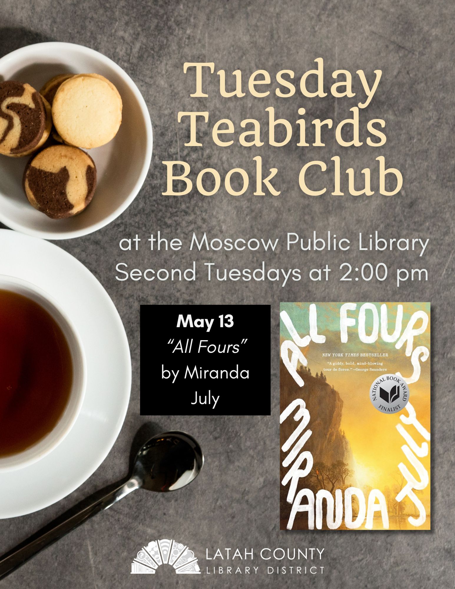 Tuesday Teabirds May Flyer