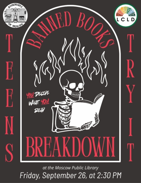 Teens Try It! Banned Book Breakdown Friday September 26 at 2:30 PM