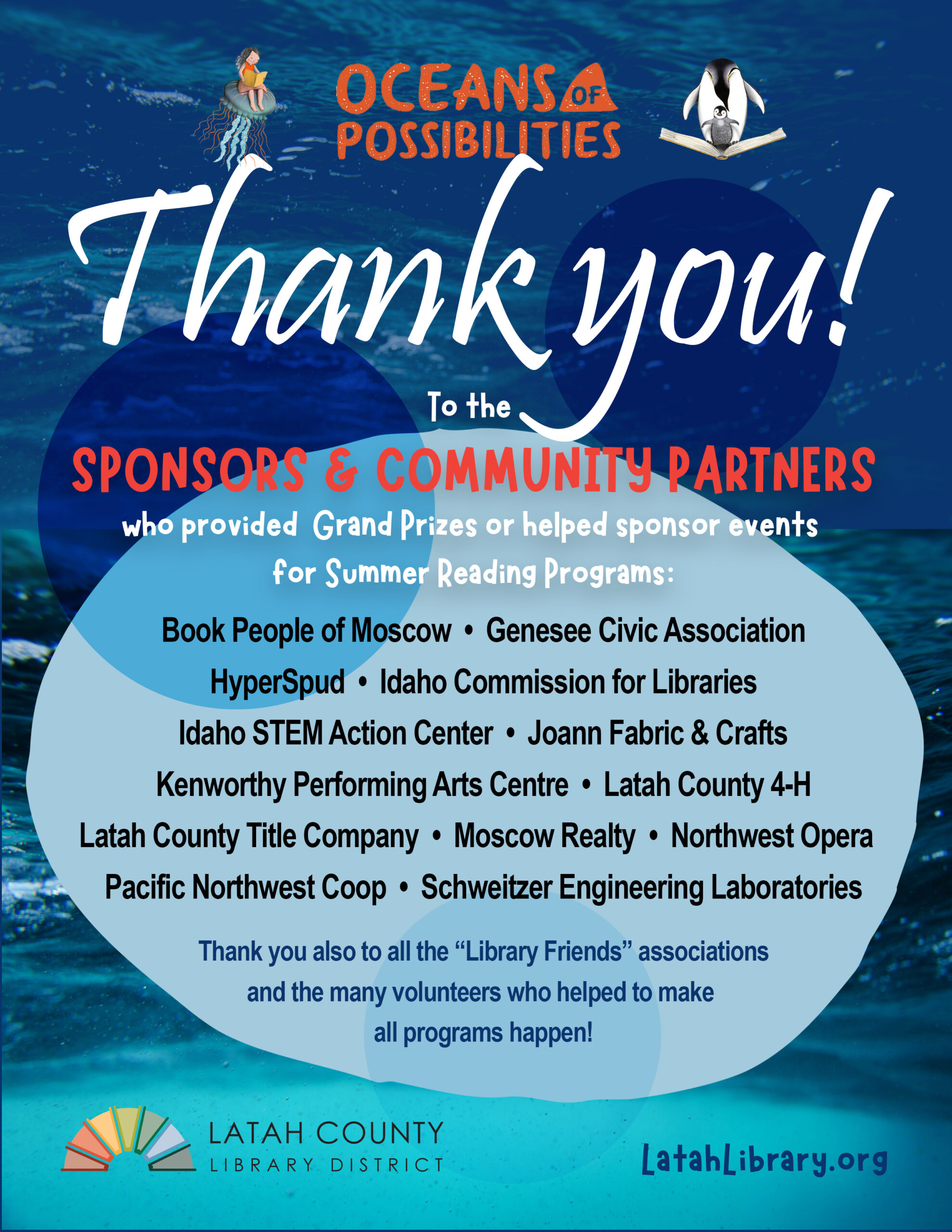 Thank you to SRP Sponsors