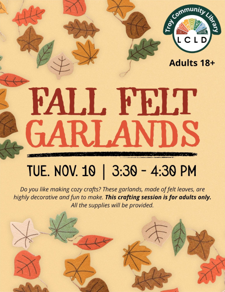 Troy Leaf Garlands Flyer