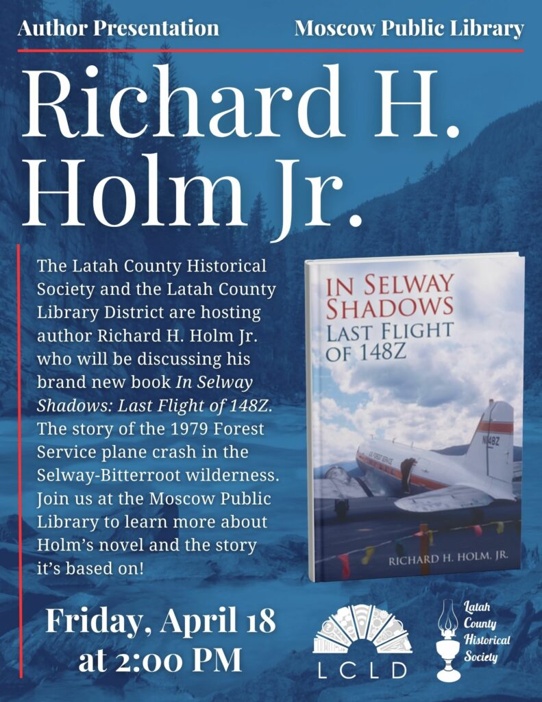 Author Presentation Moscow Public Library Friday April 18 at 2 PM from author Richard H Holm Jr.