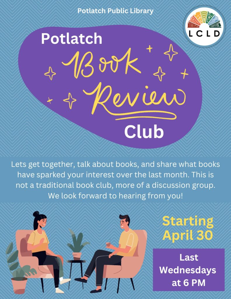 Potlatch Book Review Flyer