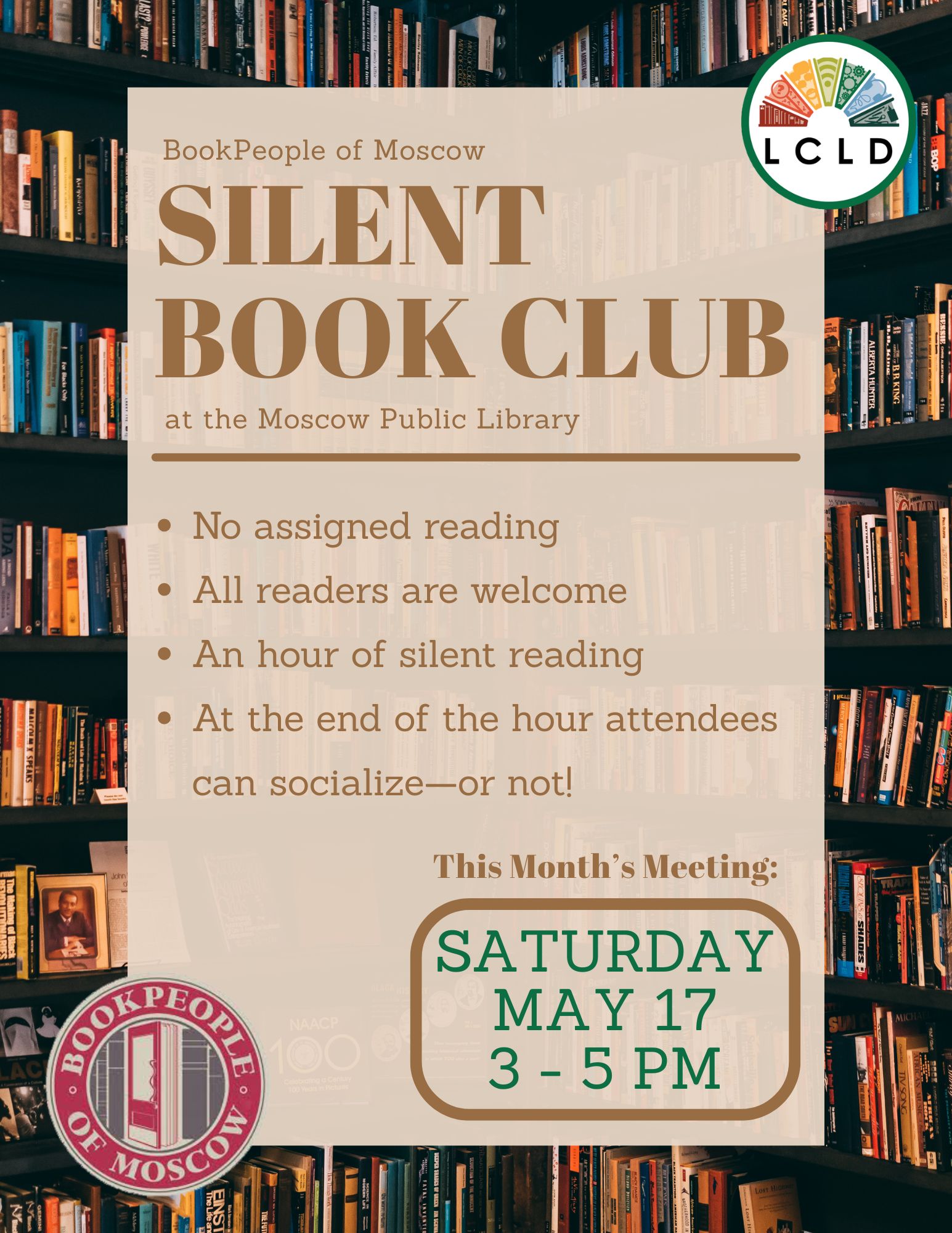 Silent Boo Club Flyer