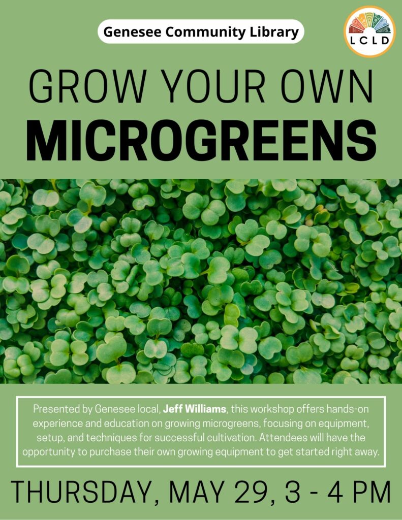 Genesee Microgreens Flyer