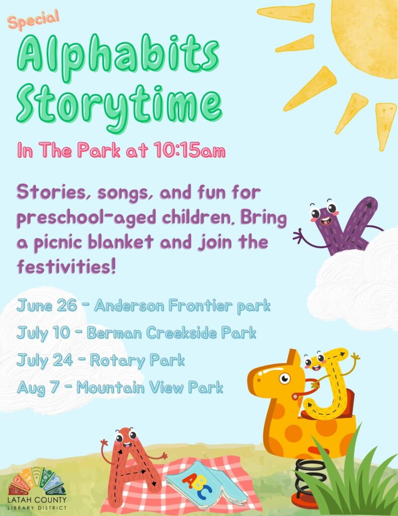 Alphabits in the Park Flyer