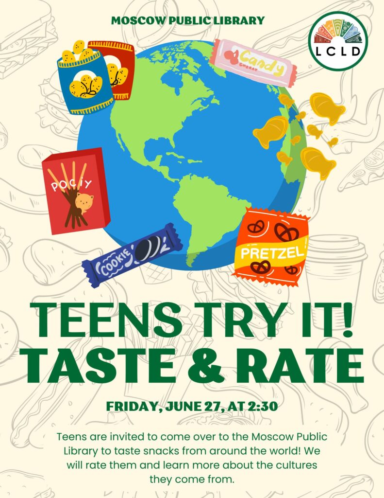 Teens Try It! Taste & Rate Flyer