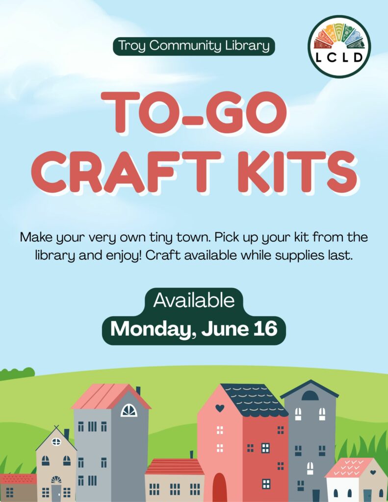 Troy Tiny Town To Go Kits Flyer