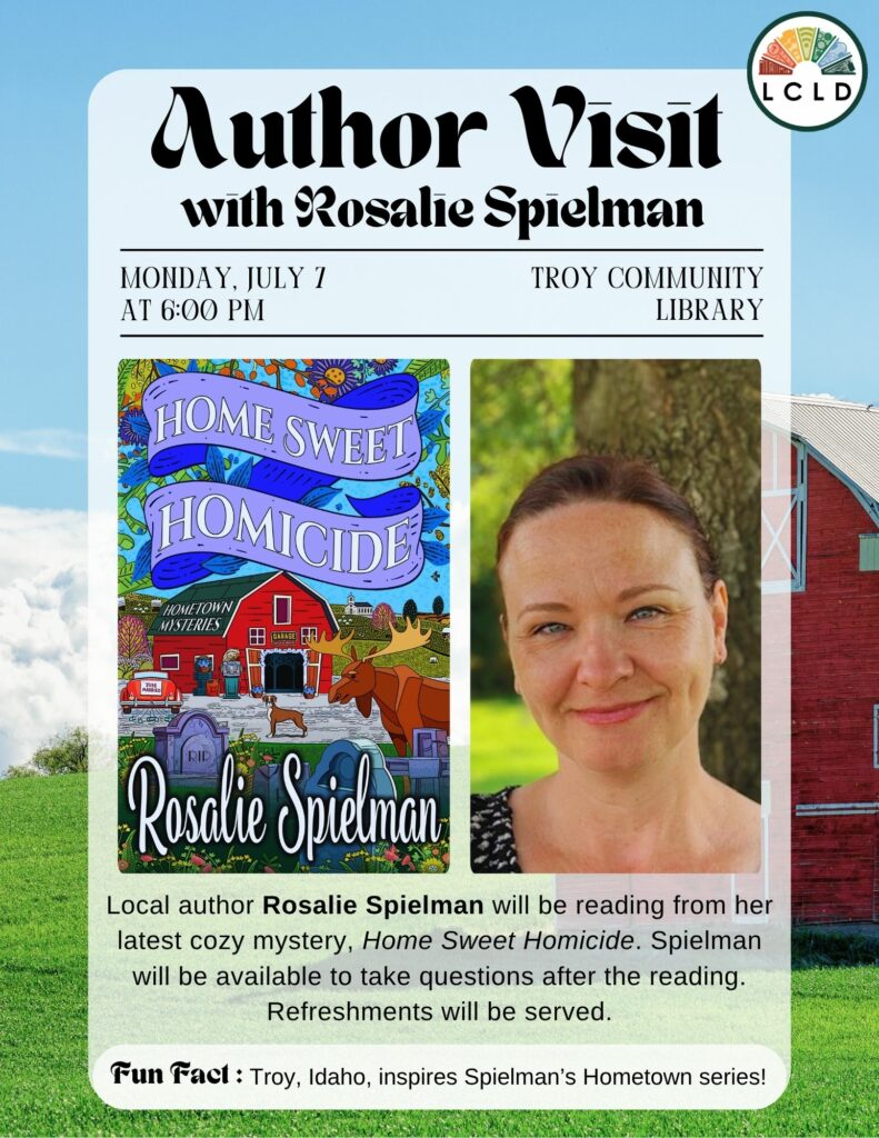 Troy Author Visit Flyer