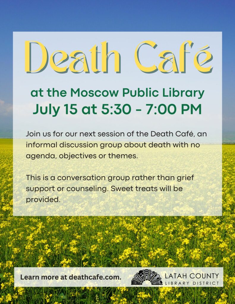 Death Cafe Flyer