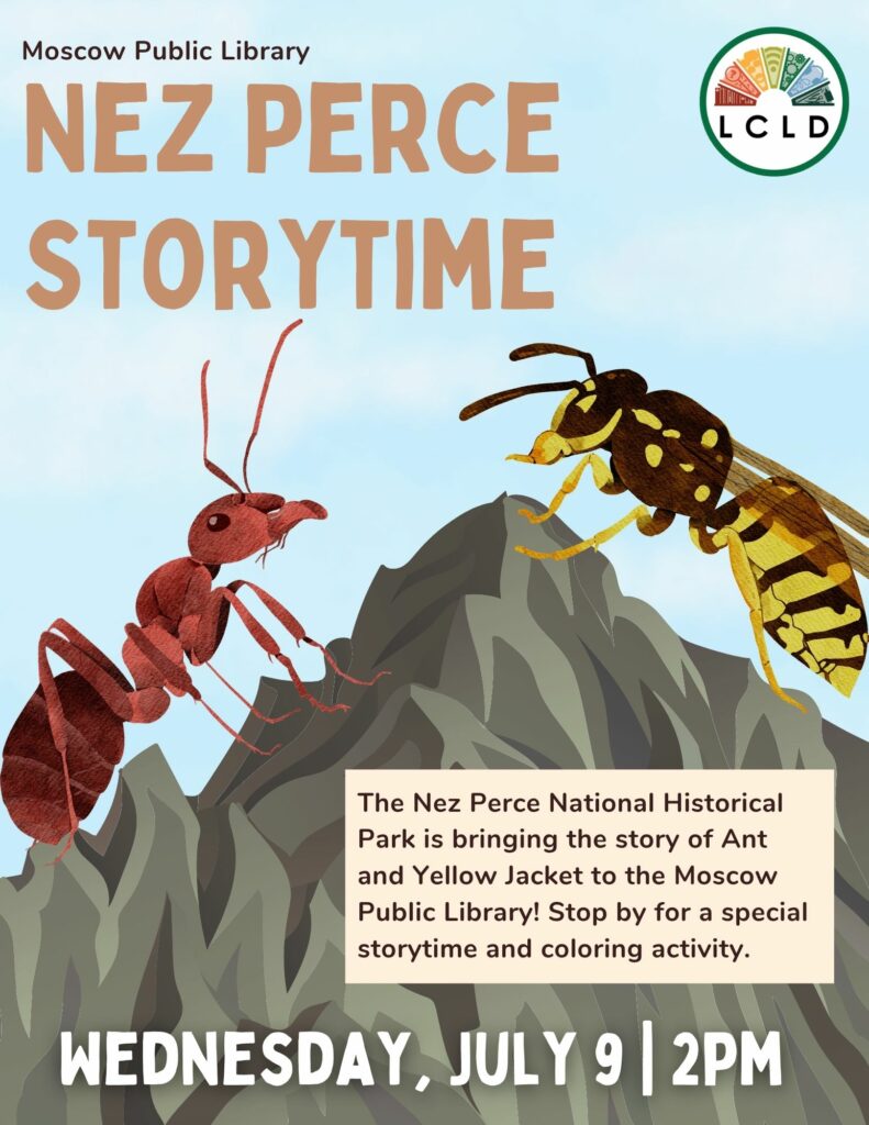 Nez Perce Storytime Flyer