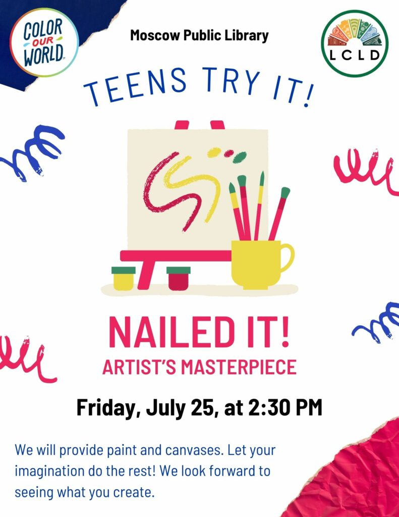 Moscow July Teens Try It Flyer