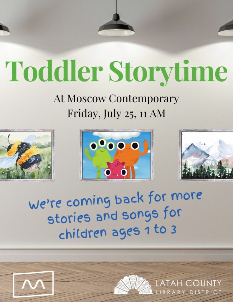 Toddler Storytime at Moscow Contemporary Flyer