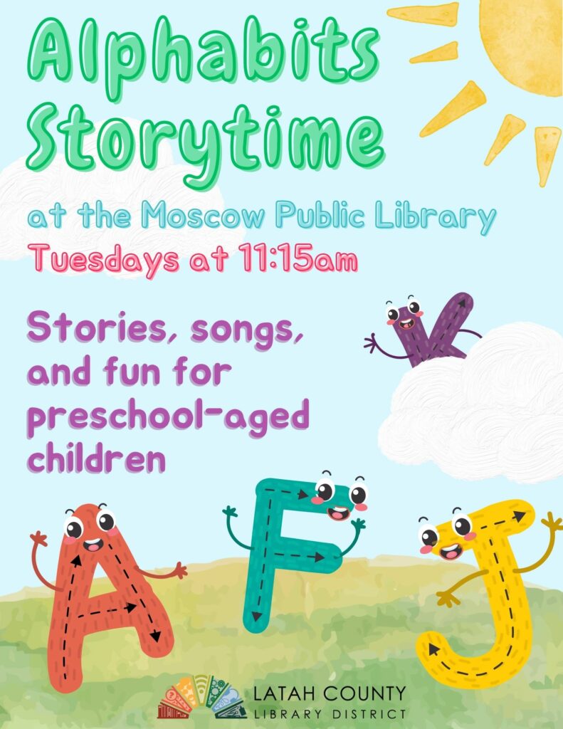 Alphabits Storytime Flyer