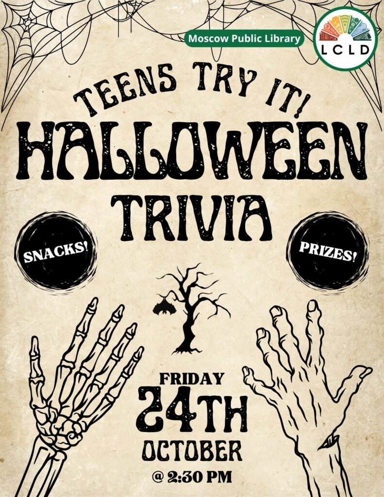 Teens Try it Halloween Flyer