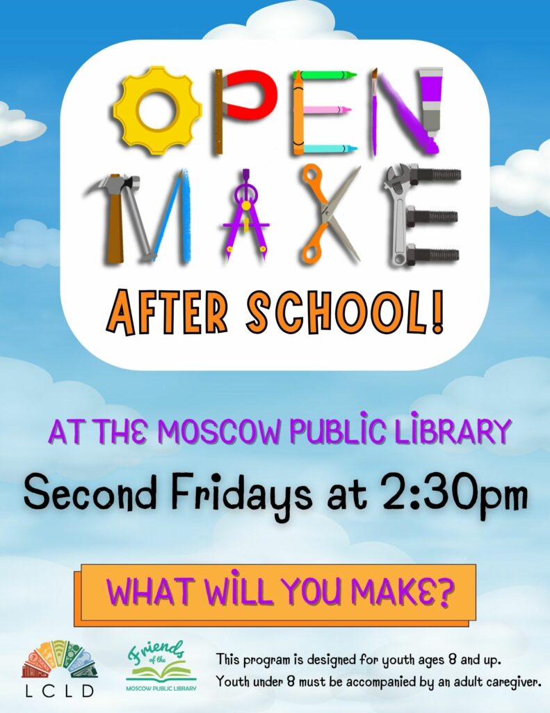 Open Make After School Flyer