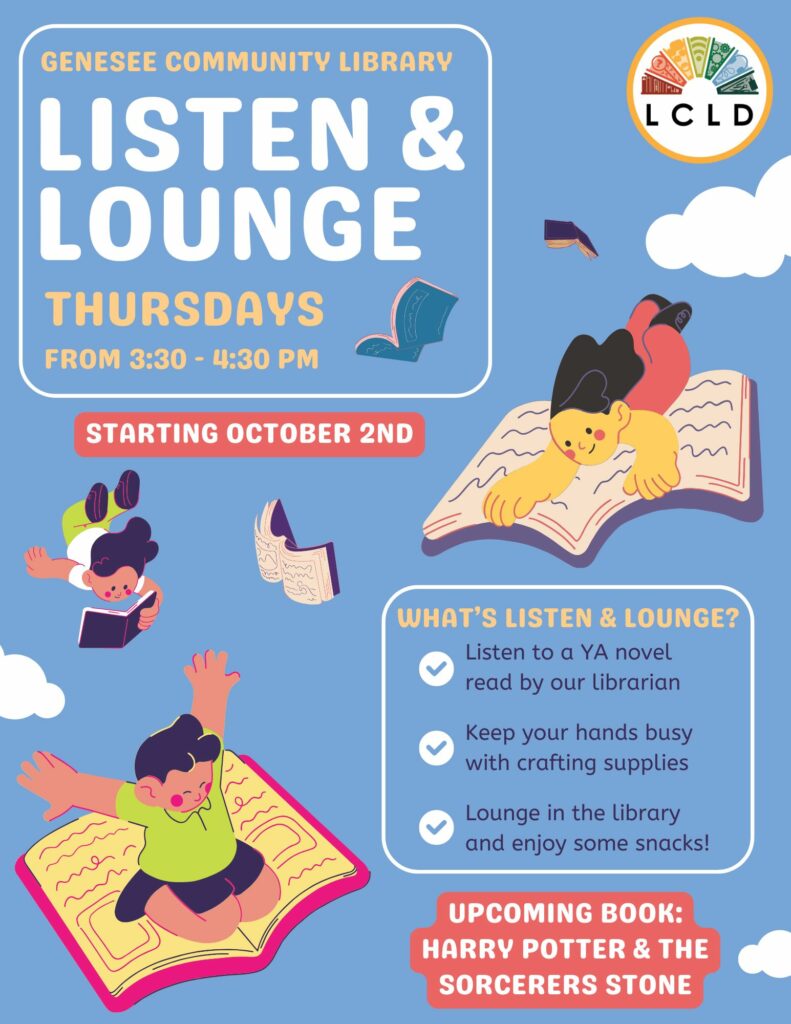 Genesee Listen and Lounge Flyer