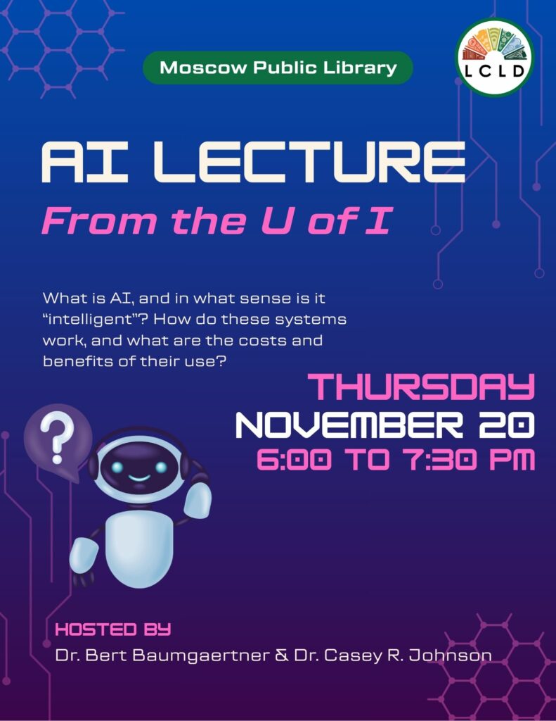 AI Lecture from the U of I Flyer
