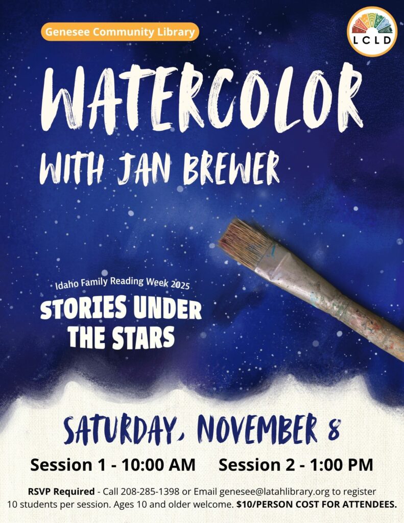 Genesee Watercolor with Jan Brewer Flyer