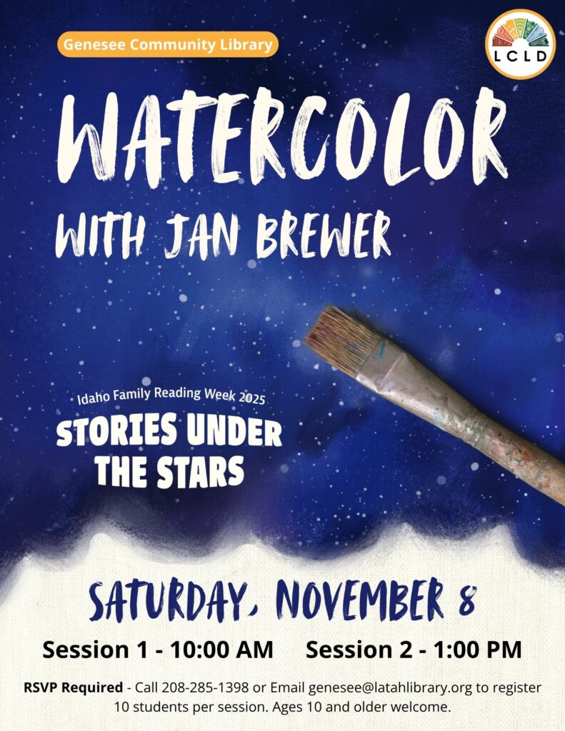 Watercolor with Jan Brewer Flyer
