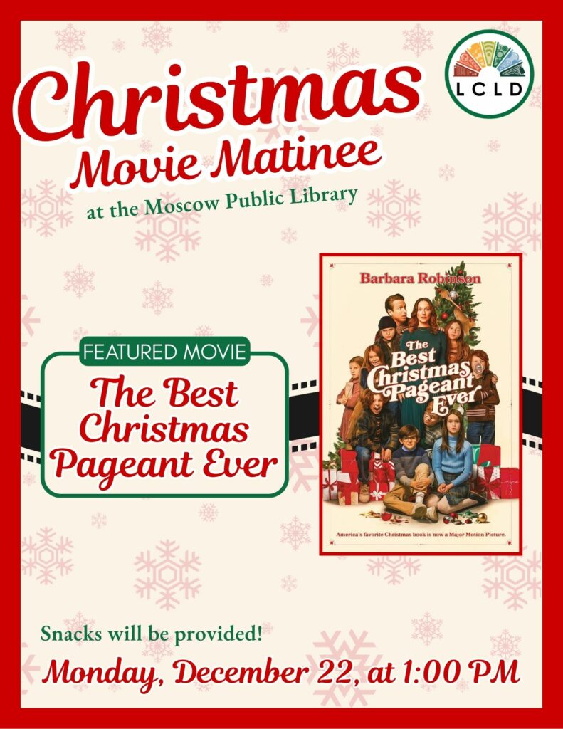 Christmas Movie Matinee Flyer