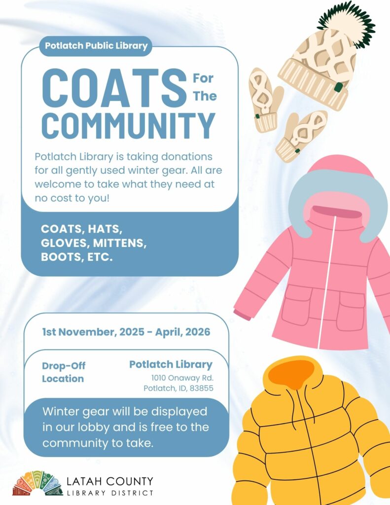 Potlatch Coats for Community Flyer