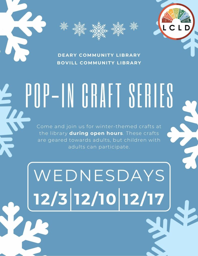Pop in Craft Series Flyer