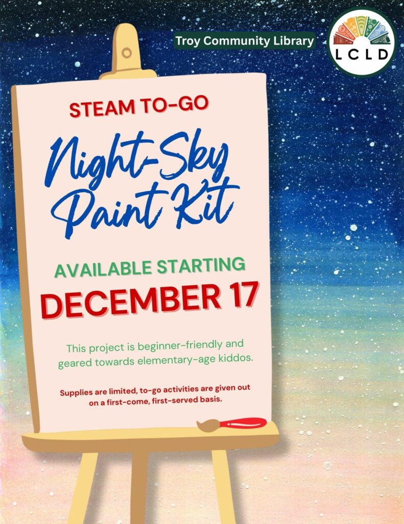STEAM To-Go December Flyer