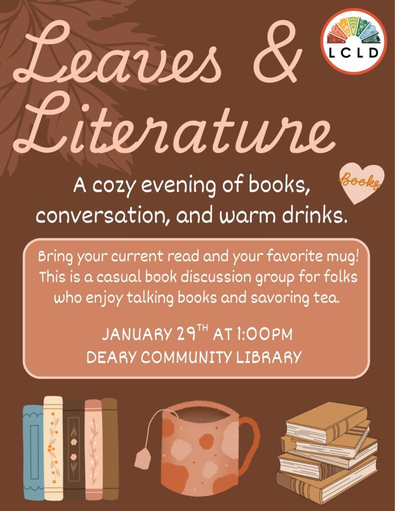Leaves and Literature Flyer