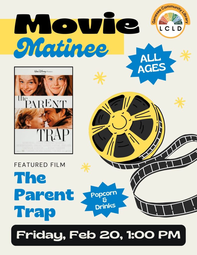 Genesee Movie Matinee Flyer