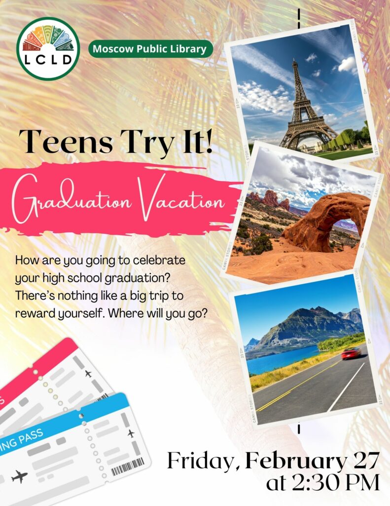 Teens Try It Graduation Vacation Flyer