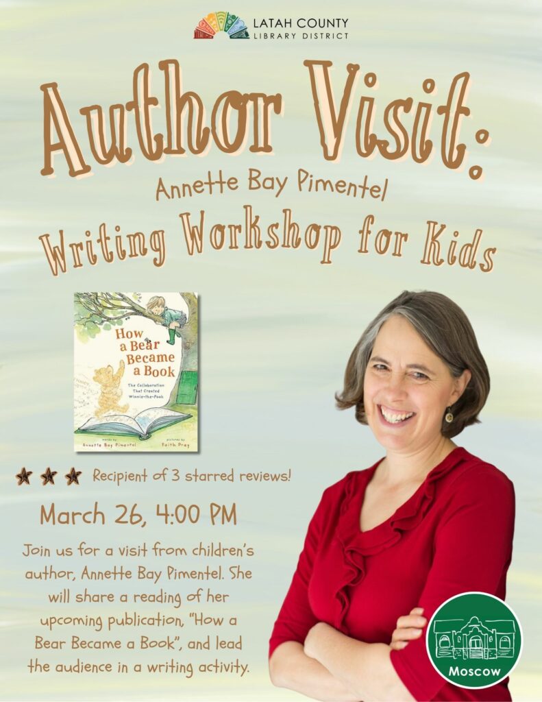 Author visit with Anette Bay Pimentel Flyer