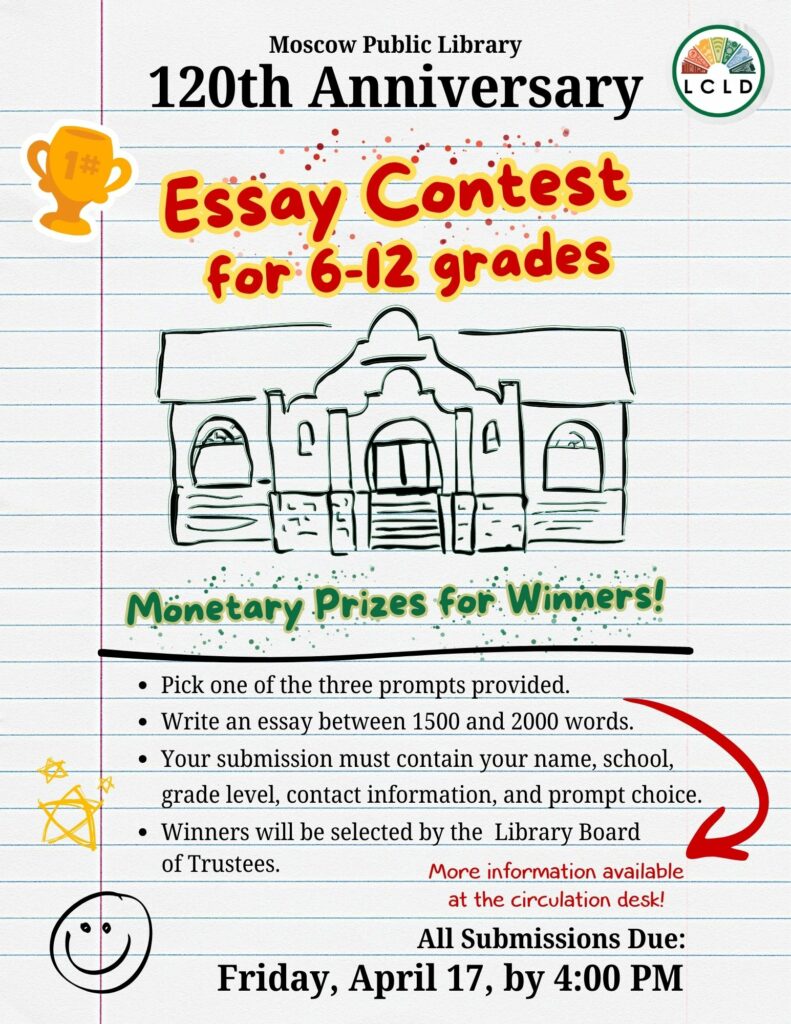 120 Anniversary Essay Contest Flyer