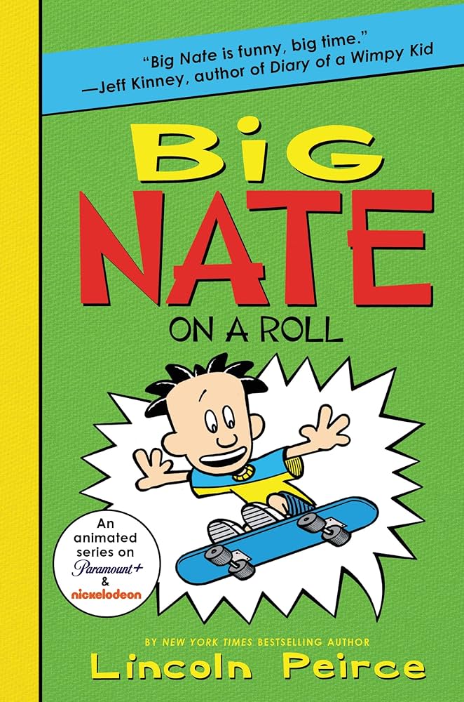 Big Nate on a Roll book cover