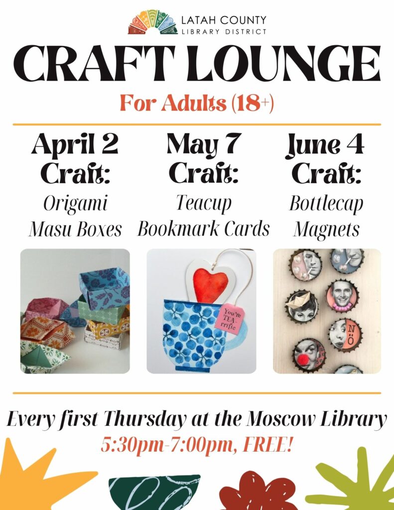 Craft Lounge Schedule Flyer