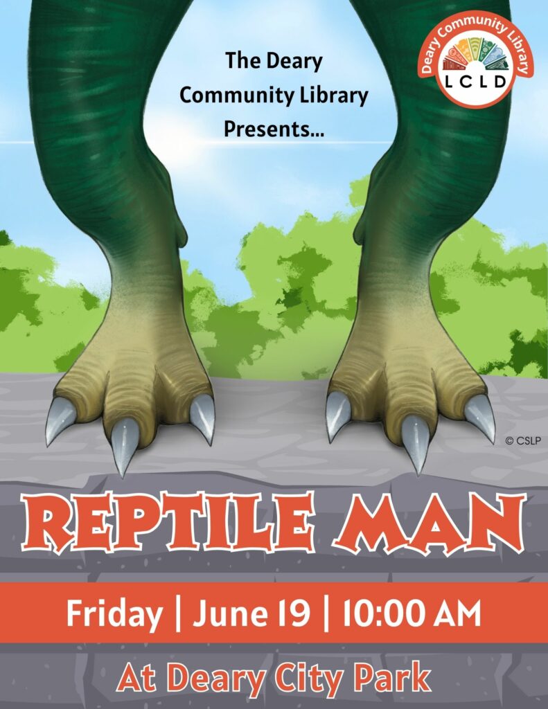 Deary Reptile Man Flyer