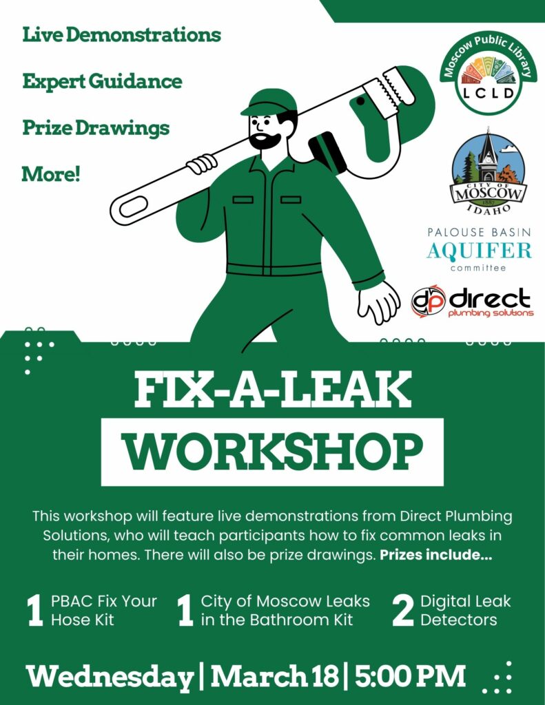Fix a Leak Workshop Flyer