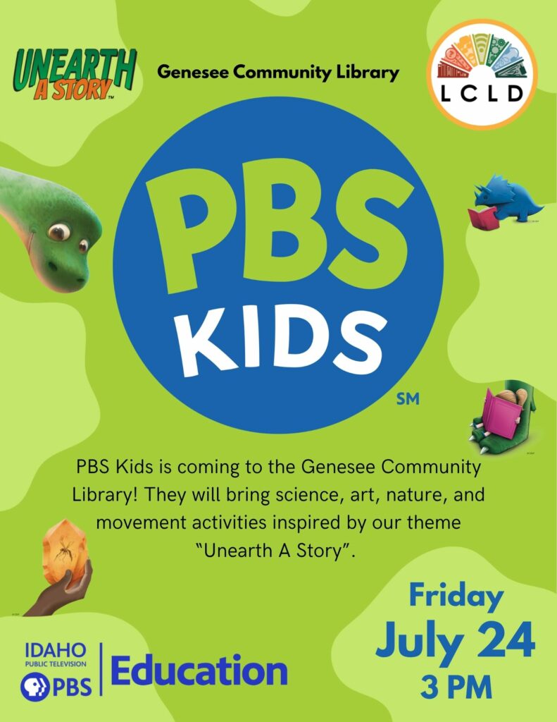 Genesee PBS Kids in the Park Flyer