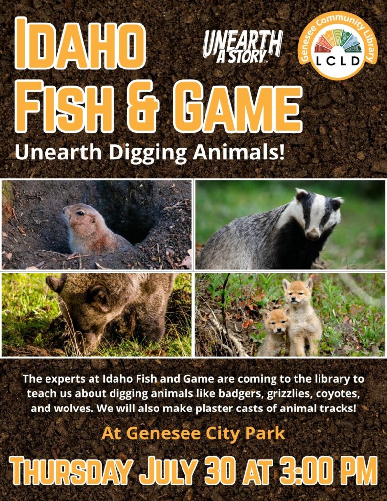 Idaho Fish and Game Flyer