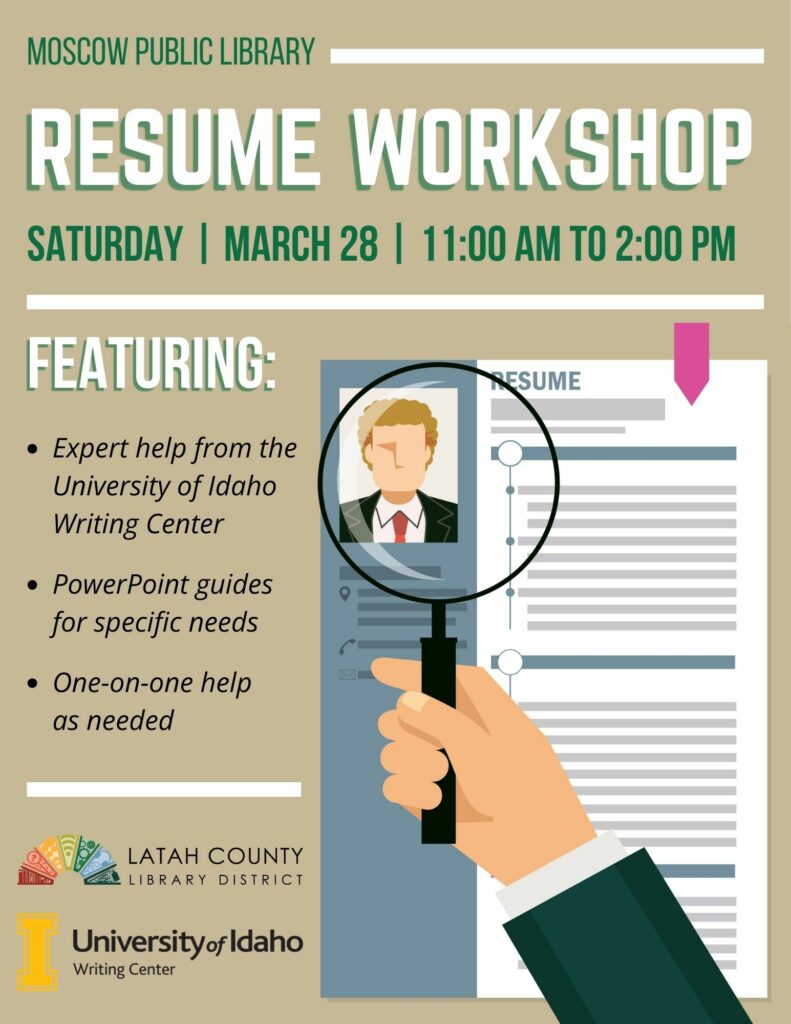 Resume Workshop Flyer